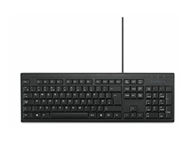 Kensington KM100 EQ - Keyboard and mouse set - USB - AZERTY - Belgium