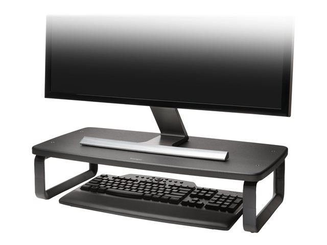 Kensington SmartFit Extra Wide Monitor - Stand - for Monitor - wood - screen size: up to 27\"