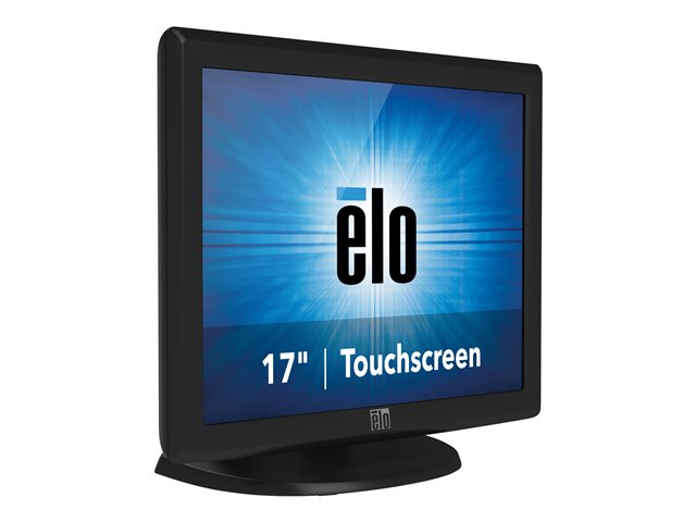 1715L 17-inch LCD Desktop VGA video interface/AccuTouch/USB/RS232/touch controller interface/Worldwide-version/Anti-Glare/Charcoal grey