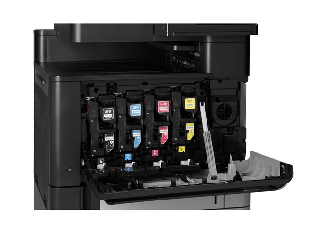 HP LaserJet Enterprise Flow MFP M880z - Multifunction printer - colour - laser - A3 (297 x 420 mm), Ledger (279 x 432 mm) (original) - A3/Ledger (media) - up to 46 ppm (copying) - up to 46 ppm (printing) - 2100 sheets - 33.6 Kbps - USB 2.0, Gigabit L