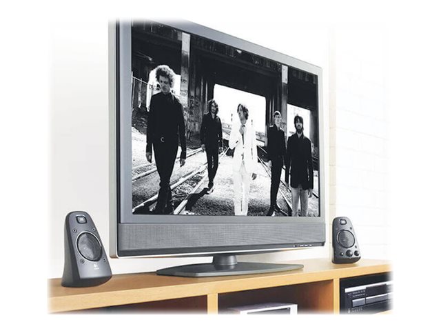 Logitech Z-623 - Speaker system - for PC - 2.1-channel - 200 Watt (Total)