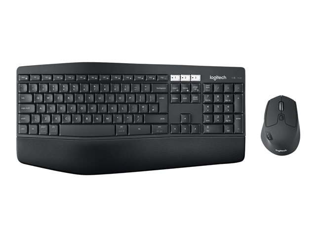 Logitech MK850 Performance - Keyboard and mouse set - wireless - Bluetooth, 2.4 GHz - Nordic