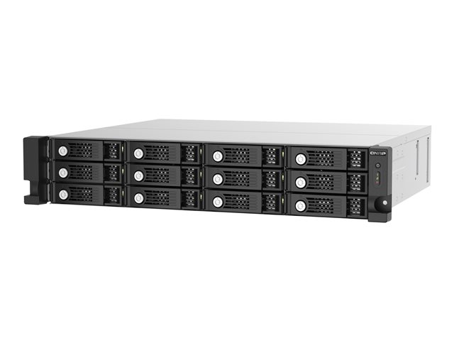 QNAP TL-R1220Sep-RP - Hard drive array - 12 bays (SATA-600 / SAS-3) - SAS 12Gb/s (external) - rack-mountable - 2U