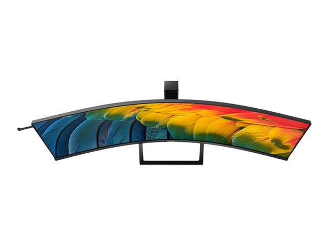 Philips 45B1U6900C - LED monitor - curved - 45\" (44.5\" viewable) - 5120 x 1440 Dual Quad HD @ 75 Hz - VA - 450 cd/m² - 3000:1 - DisplayHDR 400 - 4 ms - 2xHDMI, DisplayPort, USB-C - speakers - black