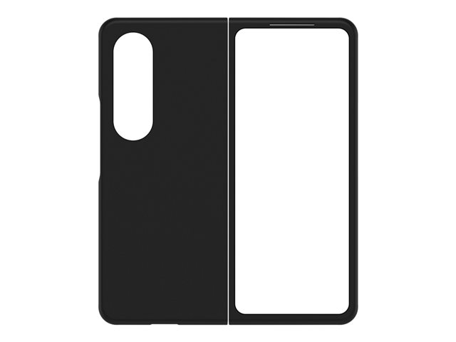 OtterBox Thin Flex Series - Back cover for mobile phone - antimicrobial - synthetic rubber, polycarbonate - black - for Samsung Galaxy Z Fold4