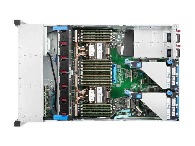HPE ProLiant DL380 Gen10 Plus Network Choice - Server - rack-mountable - 2U - 2-way - 1 x Xeon Silver 4309Y / 2.8 GHz - RAM 32 GB - SATA/SAS - hot-swap 2.5\" bay(s) - no HDD - 10 GigE - no OS - monitor: none