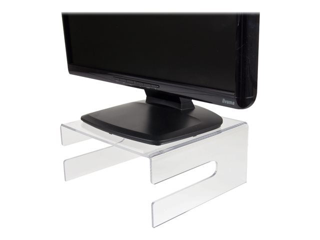 Neomounts NSMONITOR50 - Stand - for Monitor - acrylic - transparent