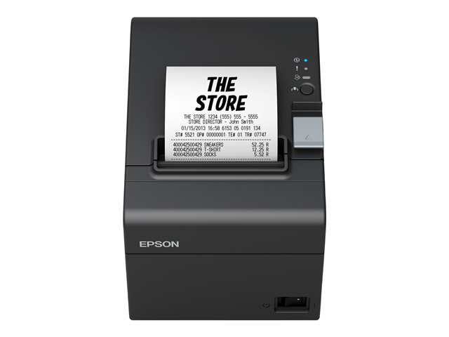 250mm/s- Supports 80/58mm wide thermal paper- Black-USB 2.0 (Type B)- Ethernet-with power supply- UK pwr cable