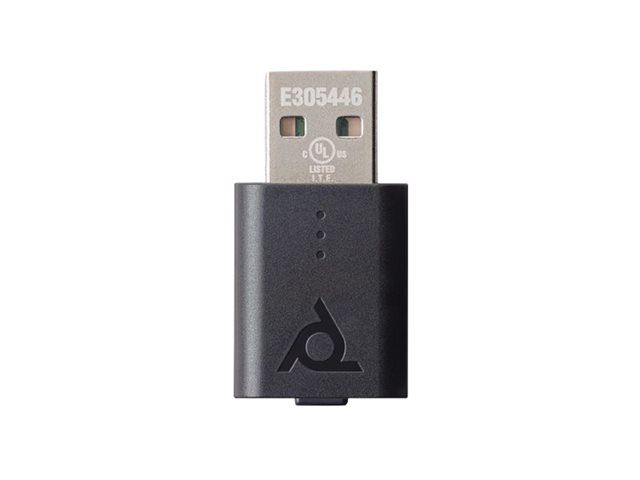 Poly Savi D400 UC Microsoft Teams Certified DECT 1880-1900 MHz Dongle EMEA - INTL English - Euro plug - Replaces Poly SKU 8-221002-205