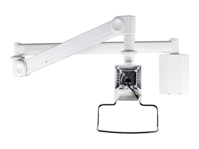 Neomounts FPMA-HAW100HC - Bracket - full-motion - for LCD display - medical - white - screen size: 10\"-30\" - wall-mountable