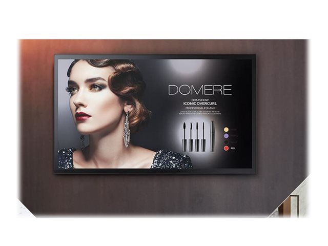 Samsung QM55B-T - 55\" Diagonal Class QMB Series LED-backlit LCD display - digital signage - with touchscreen - Tizen OS - 4K UHD (2160p) 3840 x 2160