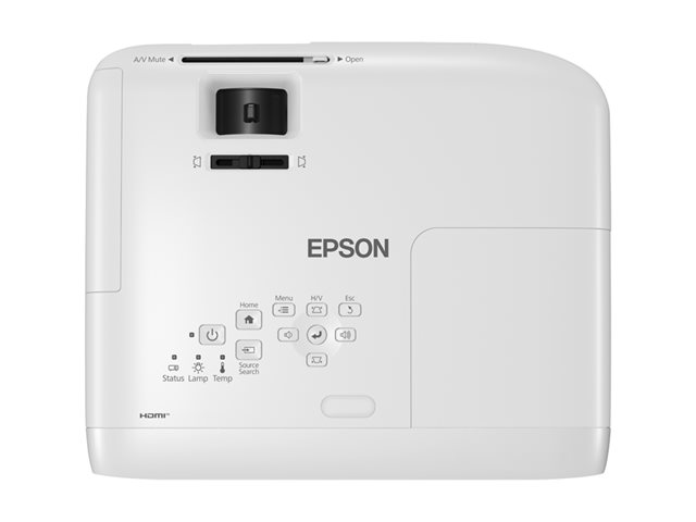 Epson EB-E24 - 3LCD projector - portable - 3600 lumens - XGA (1024 x 768) - 4:3 - white