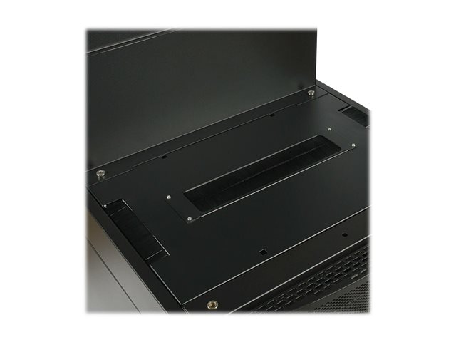 Medium passive cooling duct for 750mm wide and standard depth SmartRacks. Overall height when mounted is between 17 and 28 inches.