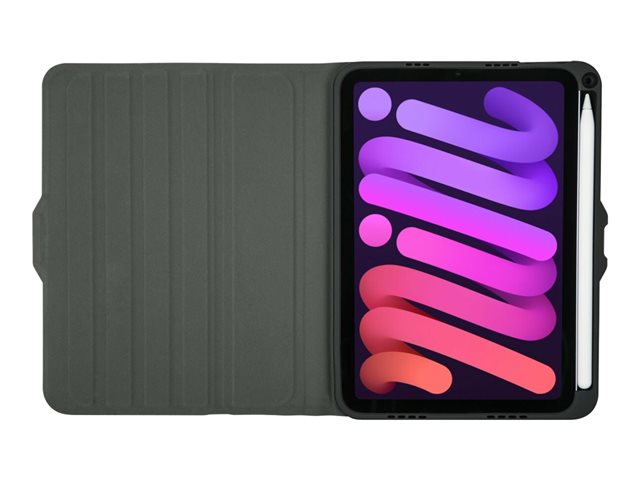 Targus VersaVu - Flip cover for tablet - black - for Apple iPad mini (6th generation)