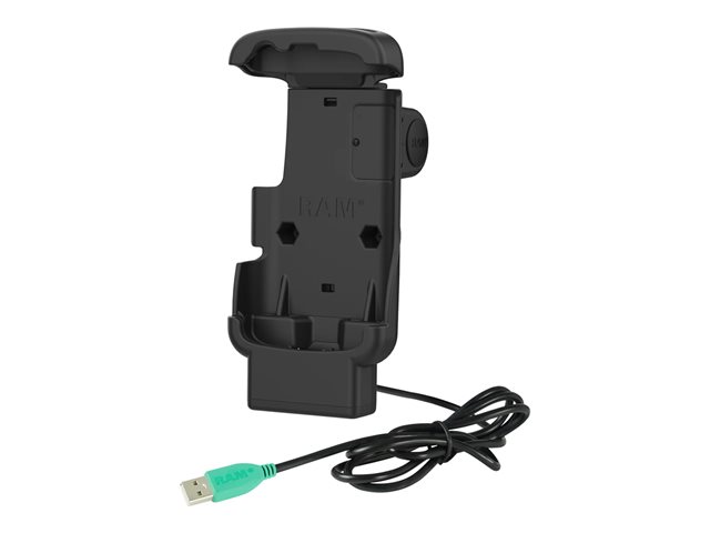 RAM POWERED NON-LOCKING CRADLE FOR ZEBRA