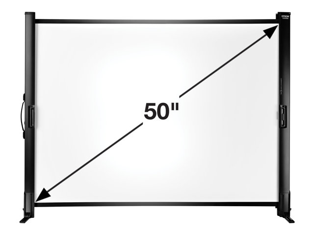 Epson ELP-SC32 - Projection screen - 50\" (127 cm) - for Epson EB-2042, S04, S27, S31, U04, U32, W04, W06, W29, W31, W32, X31, EH-TW5705, TW5825