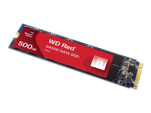 WD Red SA500 WDS500G1R0B-68A4Z0 - SSD - 500 GB - internal - M.2 2280 - SATA 6Gb/s