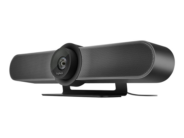 Logitech MeetUp - Conference camera - pan / tilt - colour - 3840 x 2160 - audio - wireless - Bluetooth LE / NFC - USB 3.0 - MJPEG