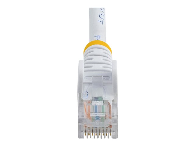 StarTech.com Snagless Cat 5e UTP Patch Cable - Patch cable - RJ-45 (M) to RJ-45 (M) - 3 m - UTP - CAT 5e - molded, snagless - white