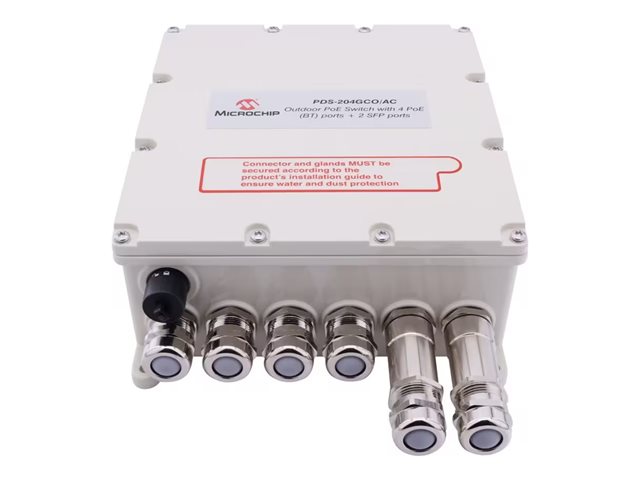 Outdoor PoE Switch 4 BT ports 2 SFP