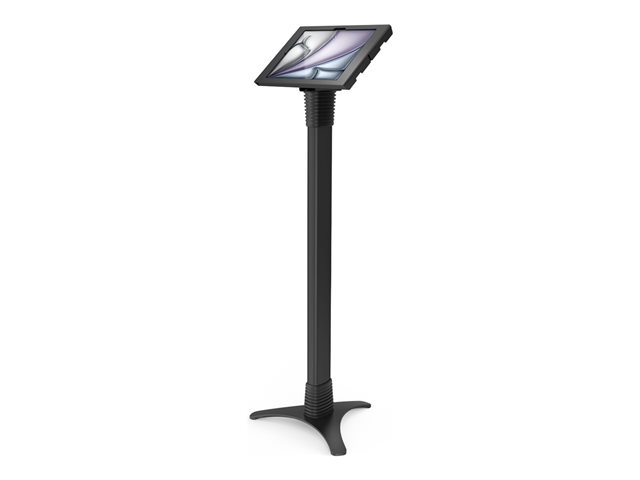 Compulocks iPad Air M2 & M3 11\" Apex Enclosure Tilting Stand 4\" - Black - Mounting kit (stand, enclosure) - exposed front/back camera and sensors - for tablet - lockable - metal frame - black - screen size: 11\" - mounting interface: 100 x 100 mm - counter top - for Apple 11-inch iPad Air (M2, M3)