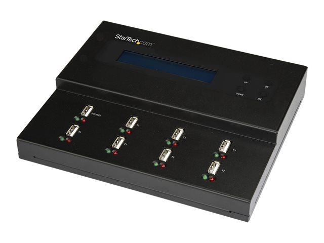StarTech.com USB Duplicator - 1:7 - USB Flash Drives - Flash Drive Duplicator (USBDUPE17) - USB drive duplicator - 7 bays - TAA Compliant