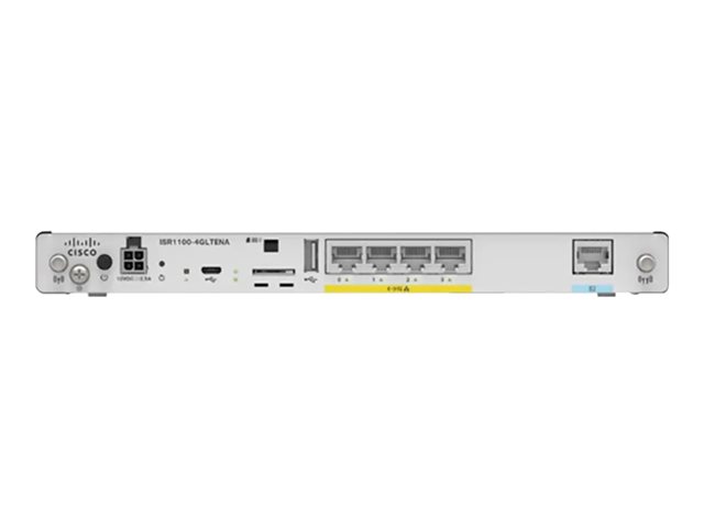 ISR1100 SERIES ROUTER. 4 ETH LAN/WAN POR