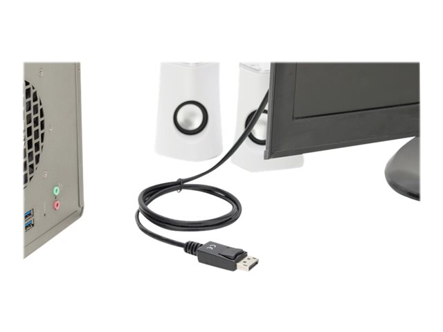 DP ADAPTER CAB.DP - HDMI TYPE A M/M 1M W/INT.1.2HDMI 2.0 4K/60HZ
