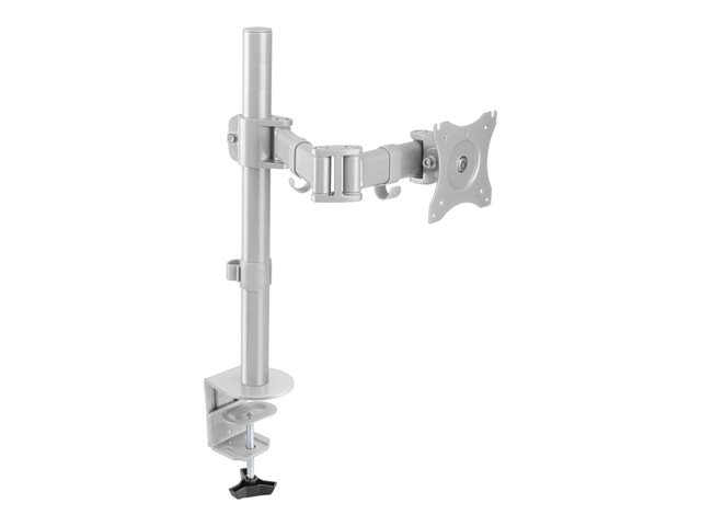Neomounts NM-D135 - Mounting kit - full-motion - for LCD display - silver - screen size: 10\"-30\" - clamp mountable, grommet, desk-mountable