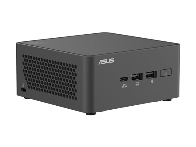 ASUS NUC 15 Pro Tall Kit - Barebone - mini PC 1 x Core 5 210H / up to 4.8 GHz - RAM 0 GB - Intel Graphics - IEEE 802.11ax (Wi-Fi 6), IEEE 802.11be (Wi-Fi 7), Bluetooth 5.4 - black