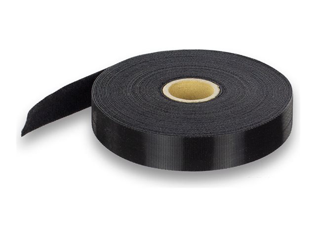 Klittenband kabelbinder - 20 mm - 10 m - zwart