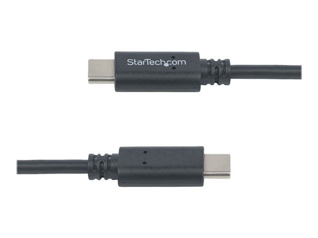 StarTech.com 2m 6 ft USB C Cable - M/M - USB 2.0 - USB-IF Certified - USB-C Charging Cable - USB 2.0 Type C Cable (USB2CC2M) - USB cable - 24 pin USB-C (M) to 24 pin USB-C (M) - Thunderbolt 3 / USB 2.0 - 2 m - black - for P/N: DKT30CHD, HB30C1A1CPD, HB30C3A1CFBW