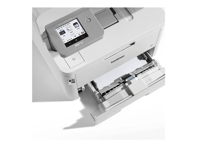 Brother MFC-L8390CDW - Multifunction printer - colour - LED - A4/Legal (media) - up to 30 ppm (copying) - up to 30 ppm (printing) - 280 sheets - 33.6 Kbps - USB 2.0, Gigabit LAN, USB 2.0 host, NFC, Wi-Fi(n)