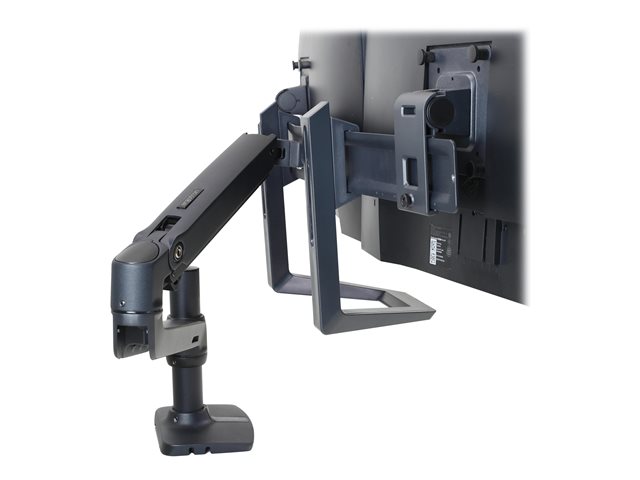 Ergotron LX - Mounting component (handle) - for LCD display - black - arm mountable - for P/N: 45-489-224
