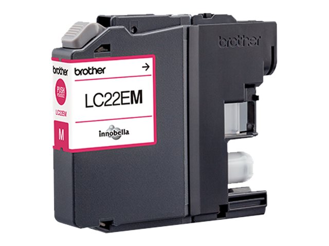 Brother LC22EM - Super High Yield - magenta - original - ink cartridge - for Brother MFC-J5920DW