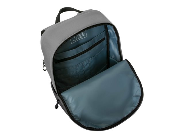 Targus Sagano EcoSmart Commuter - Notebook carrying backpack - 15.6\" - black, grey