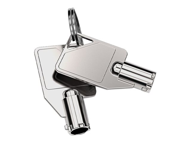 Compulocks Dual Head Coiled Keyed Cable Lock - Security cable lock
