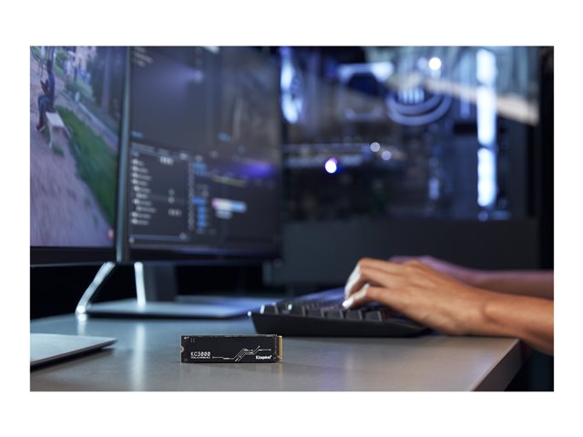 Kingston KC3000 - SSD - 512 GB - internal - M.2 2280 - PCIe 4.0 (NVMe) - for Intel Next Unit of Computing 12 Pro Kit - NUC12WSKi5