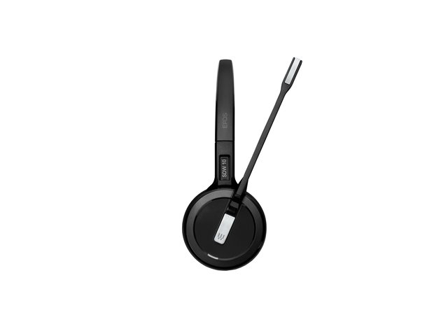 EPOS IMPACT - 5000 Go Series - headset - on-ear - convertible - DECT - wireless - USB-A - black - Certified for Microsoft Teams