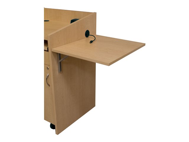 Middle Atlantic TruTile - Acoustic wall panel for office, conference room, classroom - square - 60.33 x 60.33 cm - solid - slate