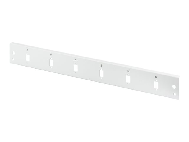 FO FRONT PANEL 1U QUICK LOCK 6X SC SX LC DX VERTICALLY COLOR GREY (RAL 7035)