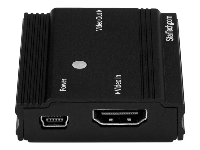 StarTech.com 115 ft. (35 m) 4K HDMI Extender - HDMI Extender - Up To 4K60 - Amplifier/Booster - HDMI to HDMI Booster (HDBOOST4K) - Video/audio extender - HDMI - up to 35 m