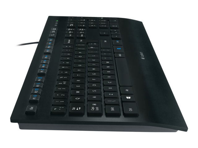 OEM Logitech Corded K280e - Keyboard - USB - US International