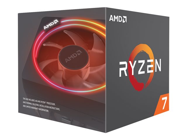 AMD Ryzen 7 3800X - 3.9 GHz - 8-core - 16 threads - 32 MB cache - Socket AM4 - Box