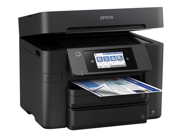 Epson WorkForce Pro WF-4830DTWF - Multifunction printer - colour - ink-jet - A4/Legal (media) - up to 25 ppm (printing) - 500 sheets - USB 2.0, LAN, Wi-Fi(n), USB host, NFC