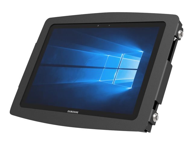 Compulocks Surface Pro 7 / Galaxy Tab Pro S Enclosure Wall Mount Tablet Frame - Mounting kit (wall mount, enclosure) - for tablet - aluminium - black - wall-mountable - for Microsoft Surface Pro (Mid 2017), Pro 3, Pro 4, Pro 6, Pro 7, Samsung Galaxy