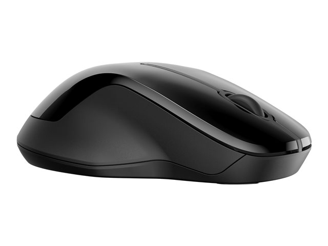 HP 250 - Mouse - optical - 3 buttons - wireless - 2.4 GHz, Bluetooth 5.0 - black