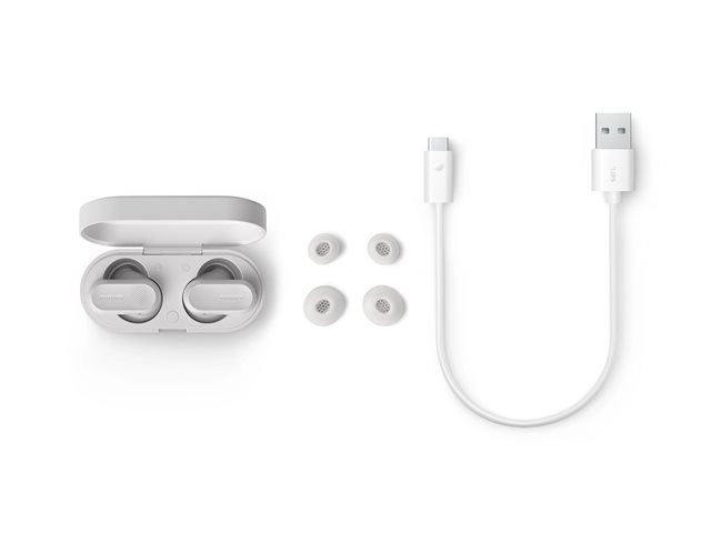 Philips TAT3509WT - True wireless earphones with mic - in-ear - Bluetooth - white