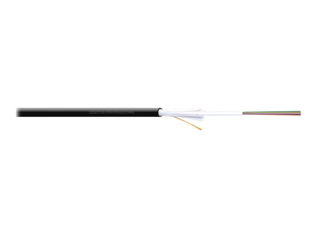 Installation Cable Indoor/Outd. MM OM4 4 fibers LSZH black 1 m