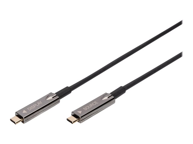 USB Type-C-USB Type-CAOC Hybrid FO cable